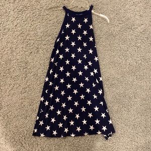 Star patterned tshirt dress